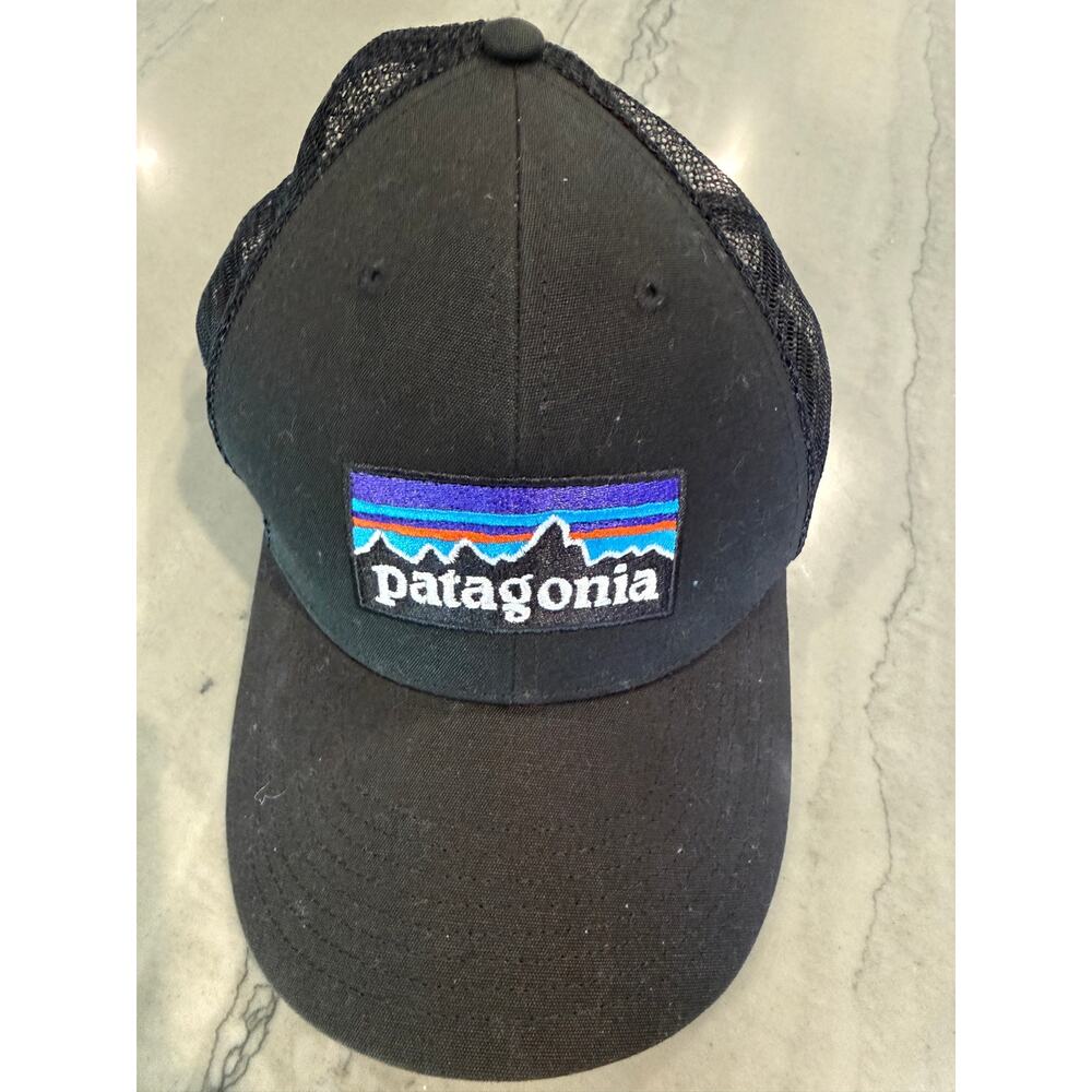 Patagonia Logo 100% Cotton Mesh Adjustable Trucker Hat